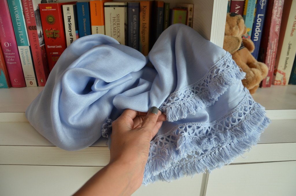 Placid Blue scarf 